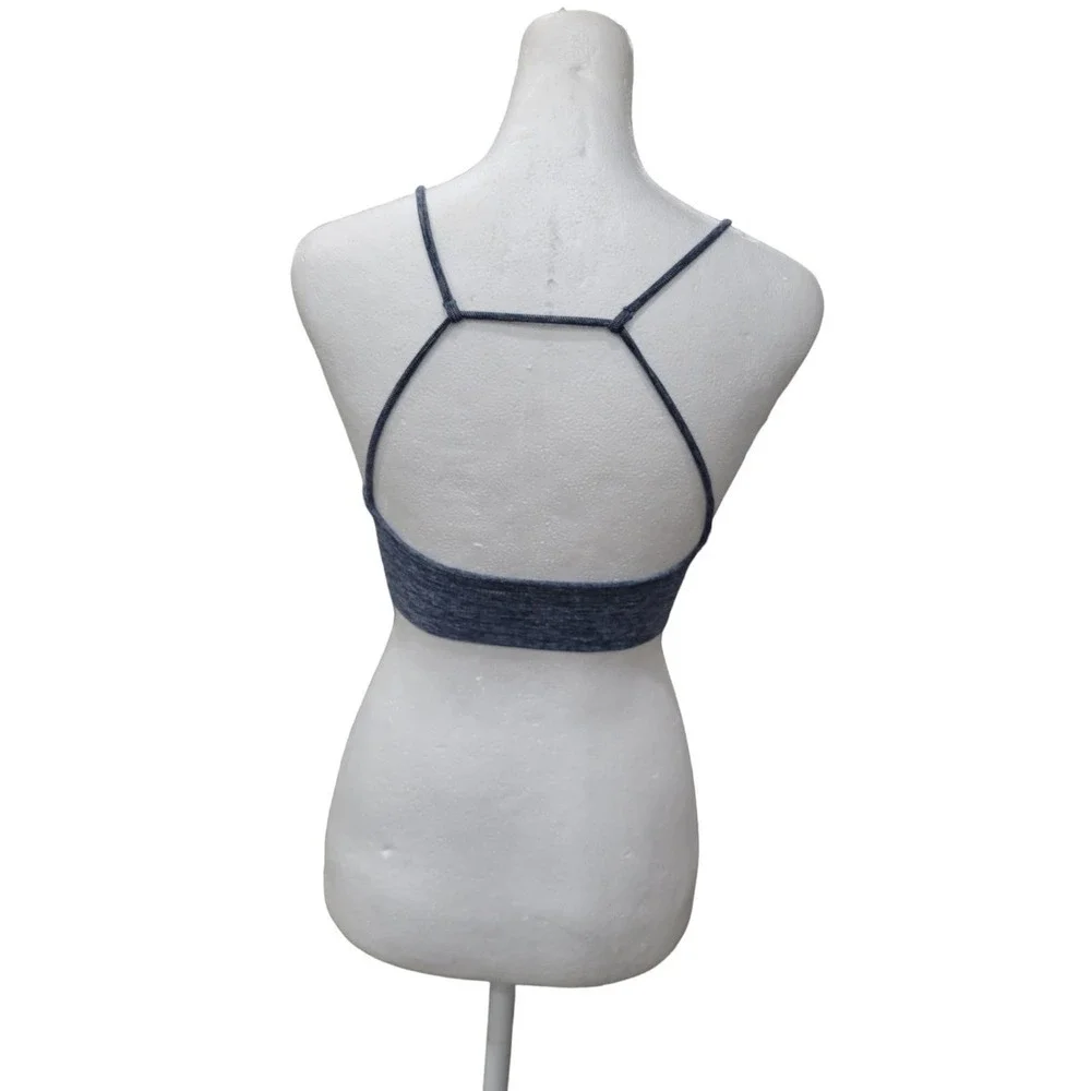 BuffBunny‎ Womens Resource Seamless Sports Bra Size XXS Blue